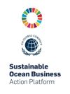 Logo of the UN Global Compact Sustainable Ocean Business Action Platform