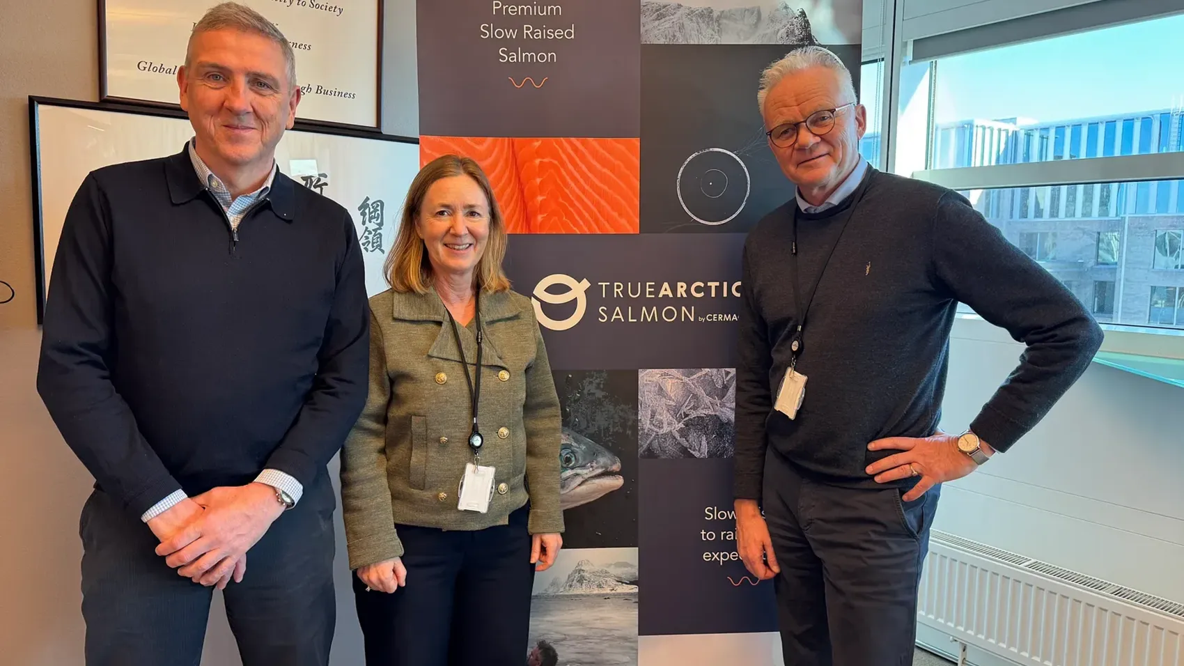 From left: Steven Rafferty, Kristin Hurum and Knut Ellekjær