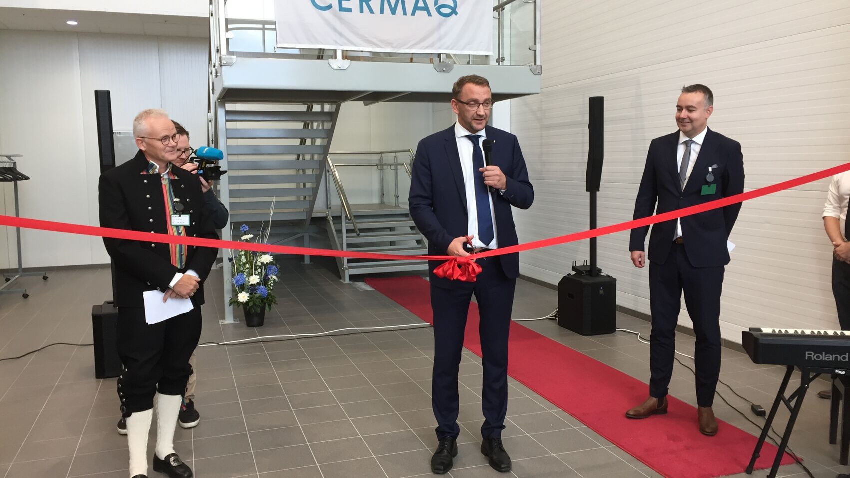 Norway’s most efficient and modern processing factory for salmon opened by Cermaq in Steigen