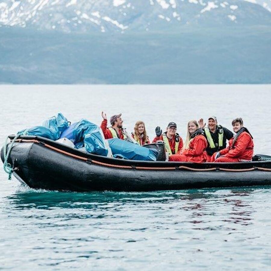 Cermaq Norway's summer campaign removed 200 cubic meters or 200,000 litres of plastic, from our beaches in the region.