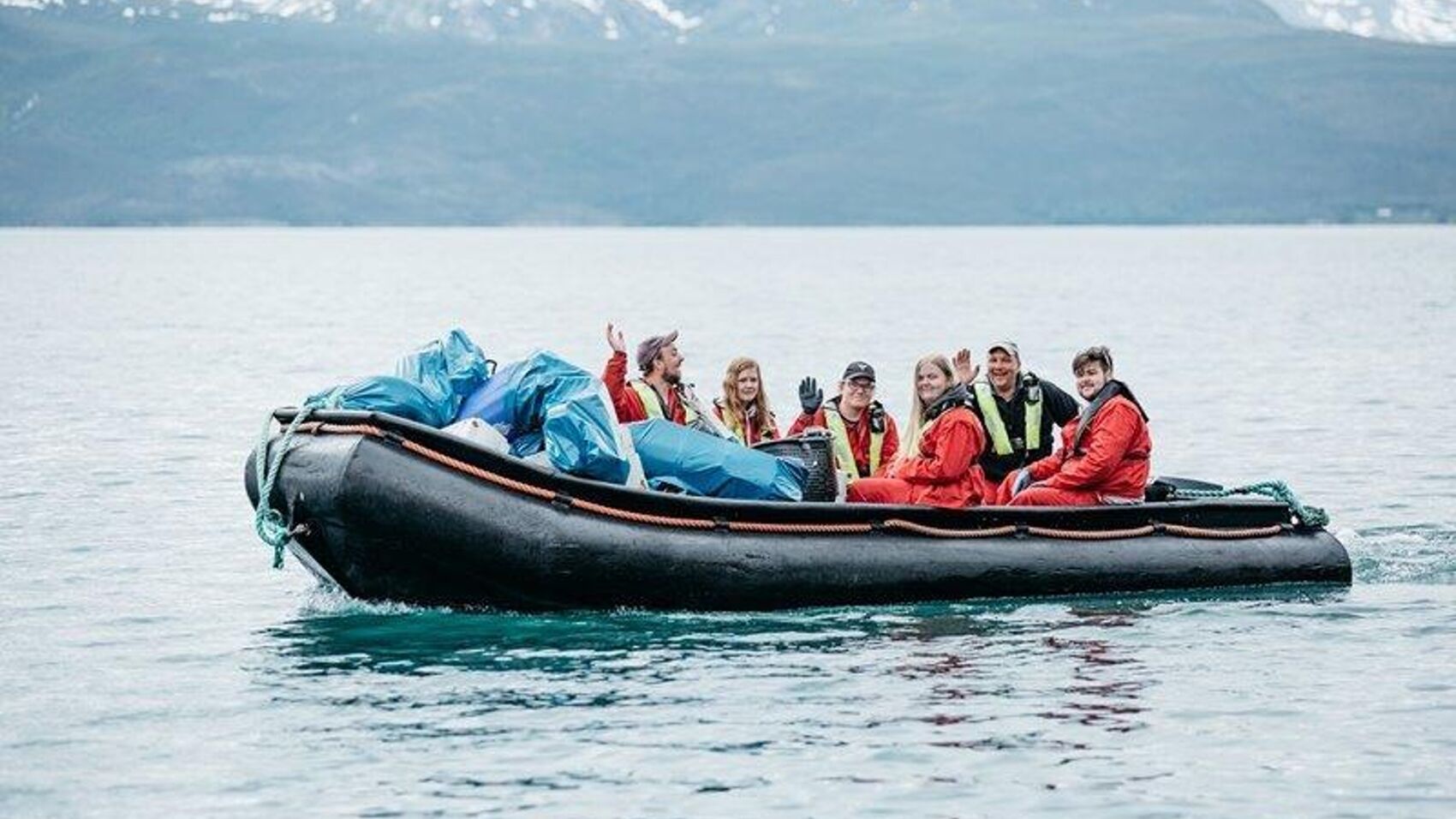Cermaq Norway's summer campaign removed 200 cubic meters or 200,000 litres of plastic, from our beaches in the region.